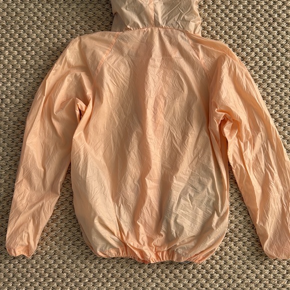 Tia Cibani Coral Pink Windbreaker Jacket with matching bag size 5/6 year - Picture 7 of 8